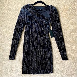 Flirt Mini Dress in Black